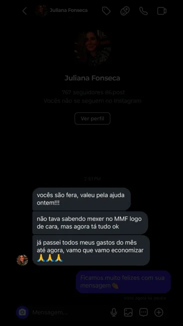 Depoimento instagram 01