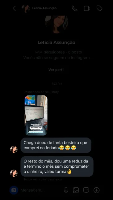 Depoimento instagram 04